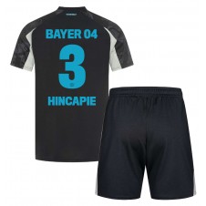 Bayer Leverkusen Piero Hincapie #3 Tredjedraktsett Barn 2024-25 Kortermet (+ korte bukser)